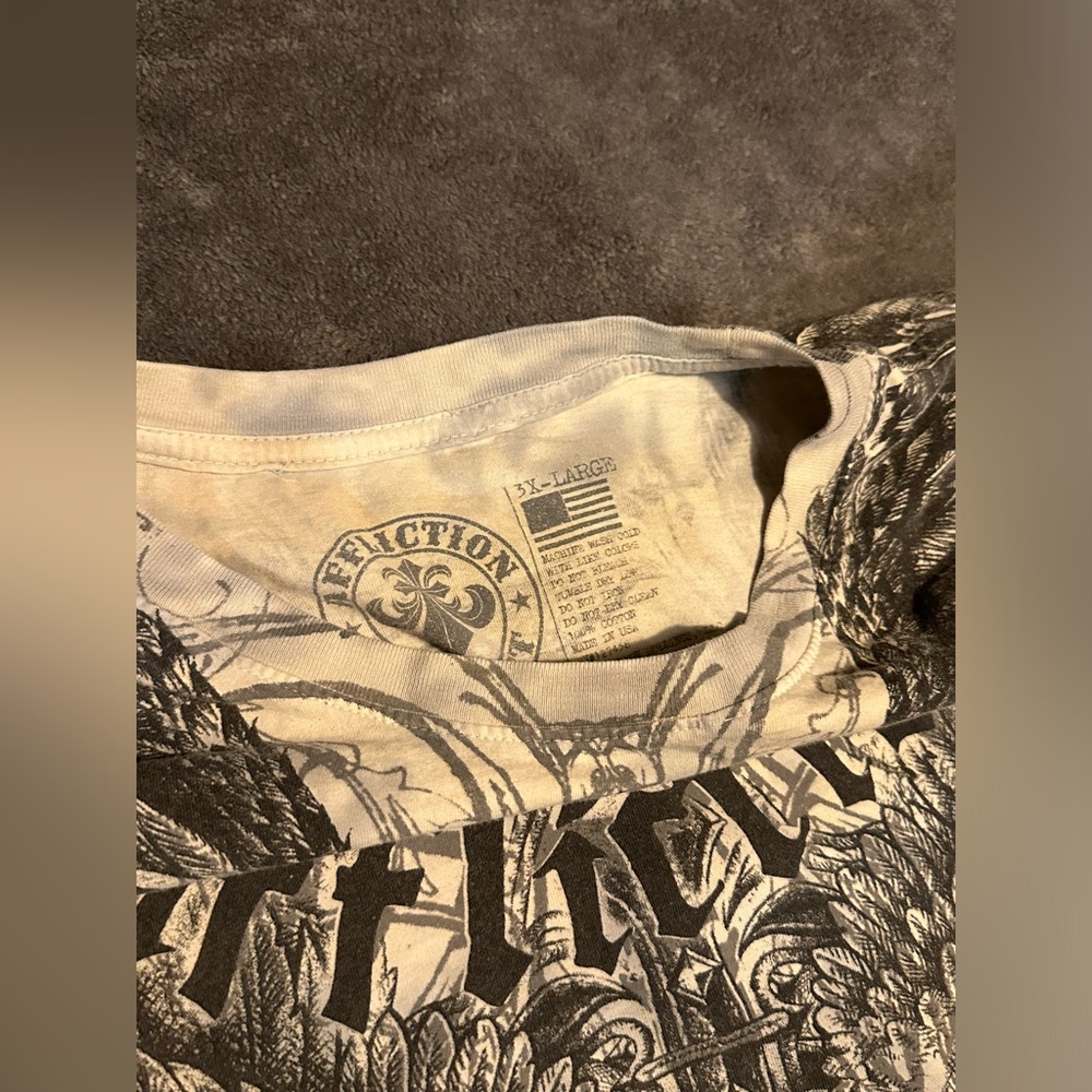 Affliction shirt mens size 3xl xxxl - Picture 6 of 7